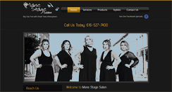 Desktop Screenshot of manestagesalon.com